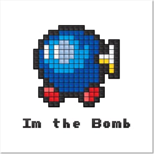 8-Bit Bomb Posters and Art